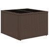 vidaXL 11 Piece Garden Sofa Set with Cushions Brown Poly Rattan