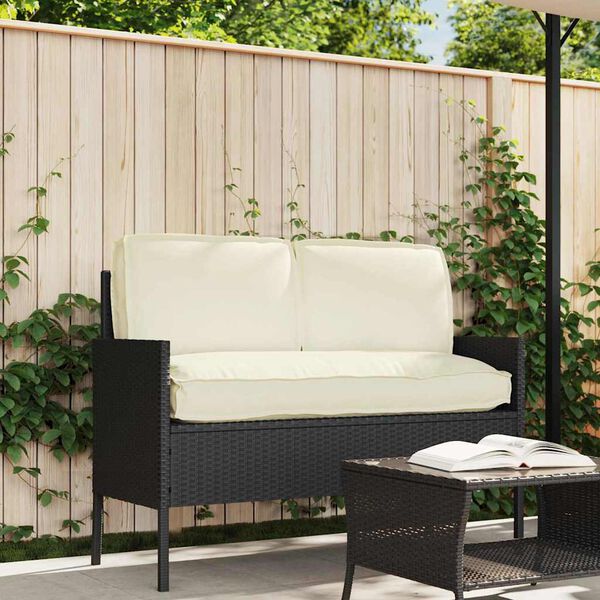 vidaXL Cushion Set 3 pcs Cream Oxford Fabric