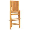 vidaXL Folding Garden Chairs 6 pcs 47x62x90 cm Solid Wood Teak