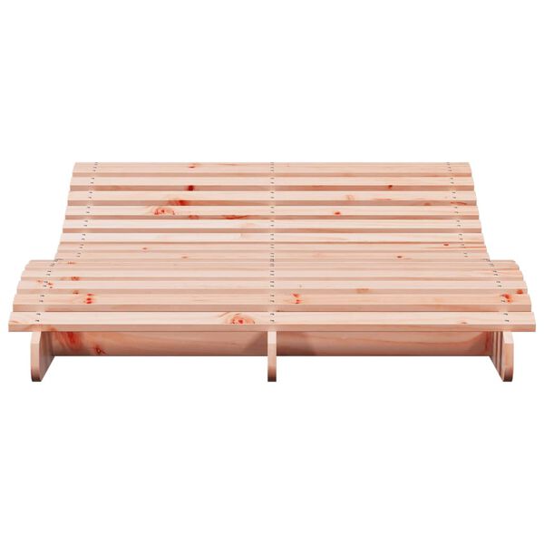 vidaXL Sun Lounger 205x110x31.5 cm Solid Wood Douglas