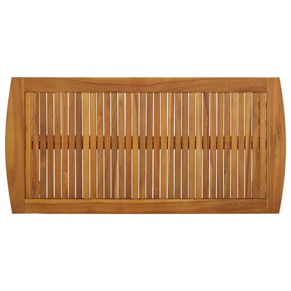 vidaXL Coffee Table 102x50x43 cm Solid Acacia Wood