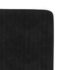 vidaXL Dining Chairs 2 pcs Black Velvet