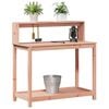 vidaXL Potting Table with Shelves 108x50x109.5 cm Solid Wood Douglas