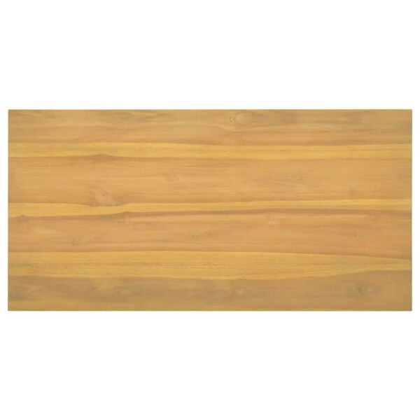 vidaXL Bathroom Cabinet 90x45x75 cm Solid Wood Teak