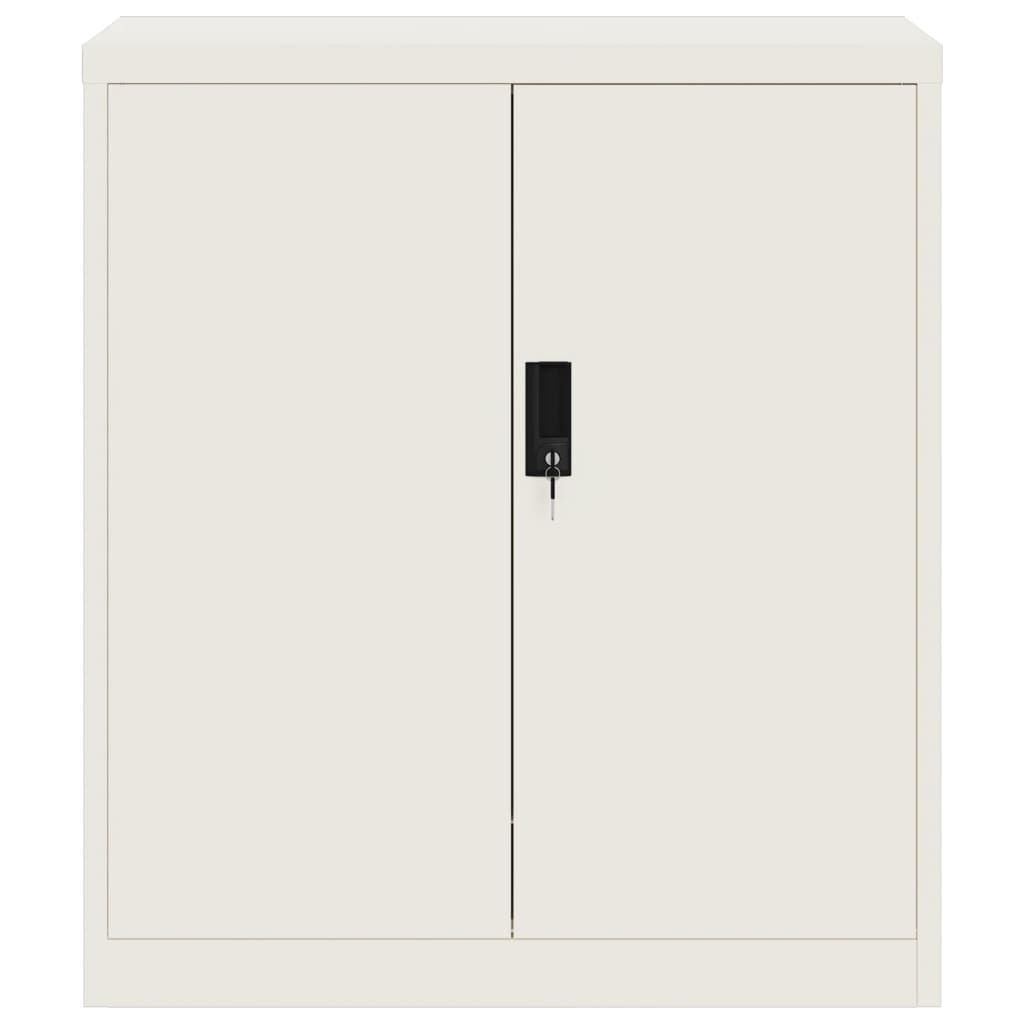 vidaXL File Cabinet White 79x40x90 cm Steel