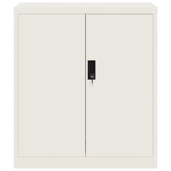 vidaXL File Cabinet White 79x40x90 cm Steel