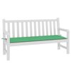 vidaXL Garden Bench Cushion Green 150x50x3 cm Oxford Fabric