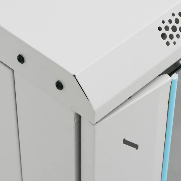 vidaXL 15U Network Cabinet with Swivel Feet 19" IP20 60x45x86 cm