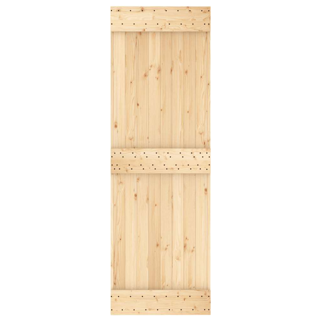 vidaXL Door NARVIK 70x210 cm Solid Wood Pine