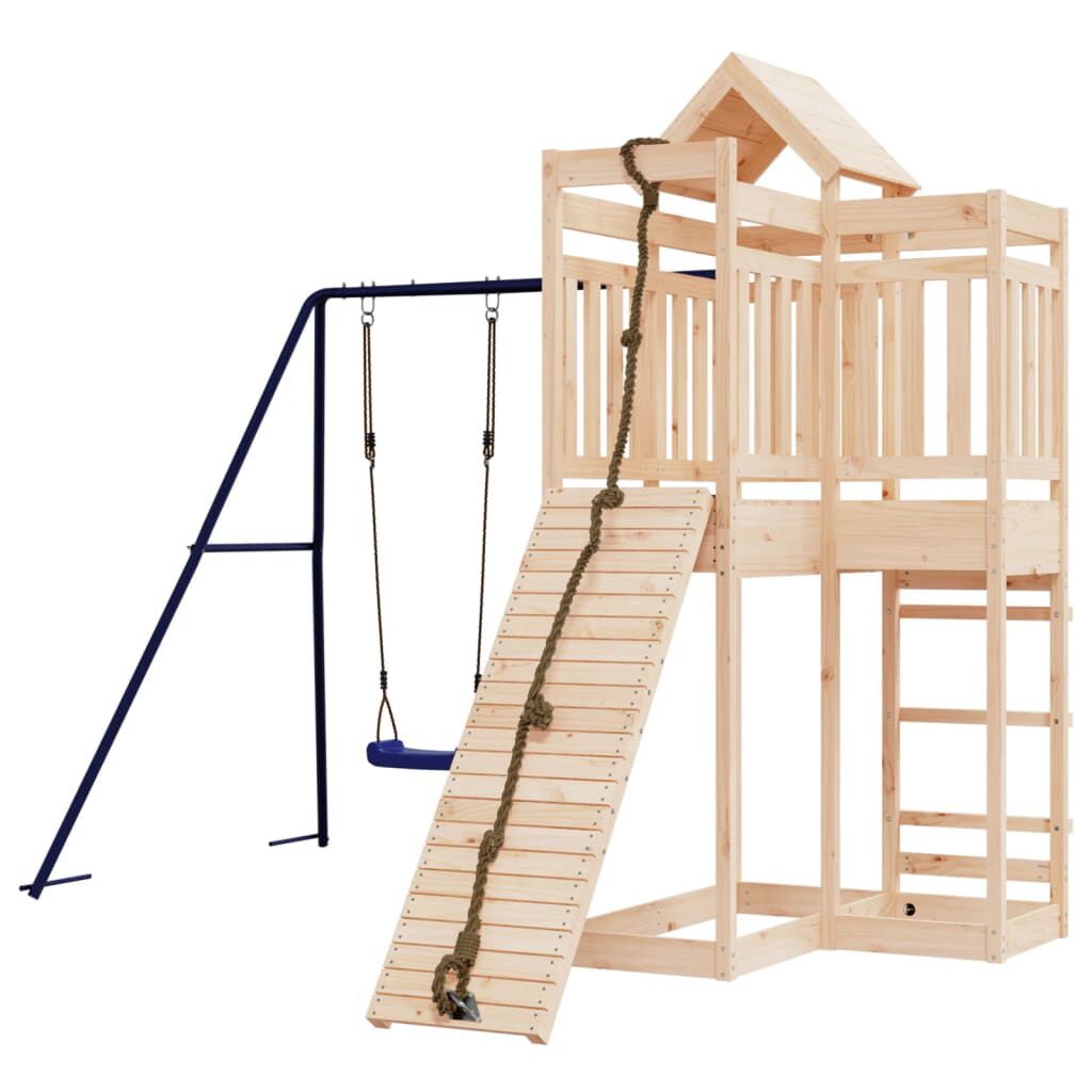 vidaXL Outdoor Playset Solid Wood Pine