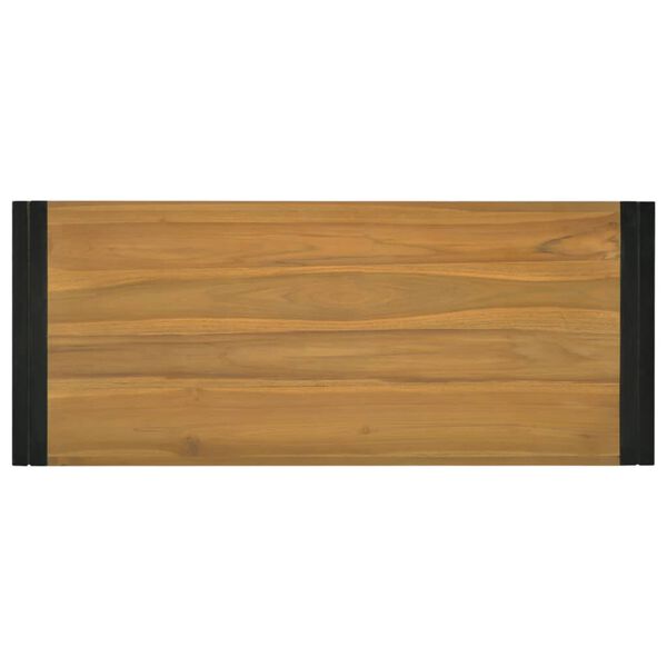vidaXL Bathroom Cabinet 120x45x35 cm Solid Wood Teak