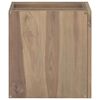 vidaXL Wall-mounted Bathroom Cabinet 46x25.5x40 cm Solid Wood Teak