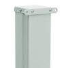 vidaXL Patio Retractable Side Awning 600x160 cm Grey