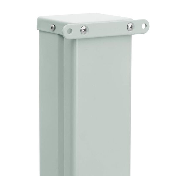 vidaXL Patio Retractable Side Awning 600x160 cm Grey
