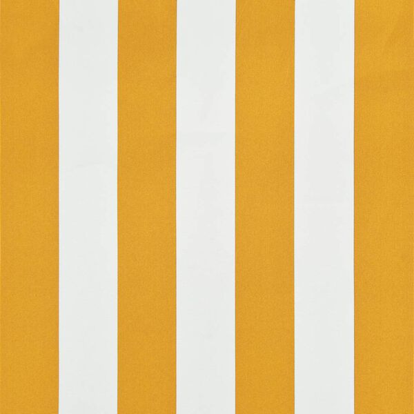 vidaXL Retractable Awning 250x150 cm Yellow and White