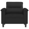 vidaXL Sofa Chair Black 60 cm Faux Leather