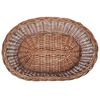 vidaXL Willow Dog Basket/Pet Bed Natural 70 cm