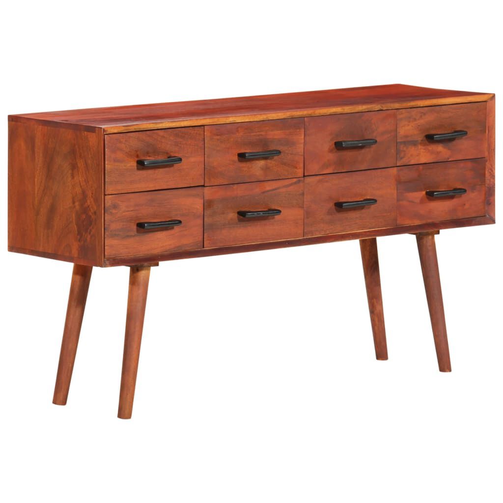 vidaXL Sideboard 110x30x59 cm Solid Wood Mango
