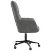 vidaXL Relaxing Chair Dark Grey Velvet
