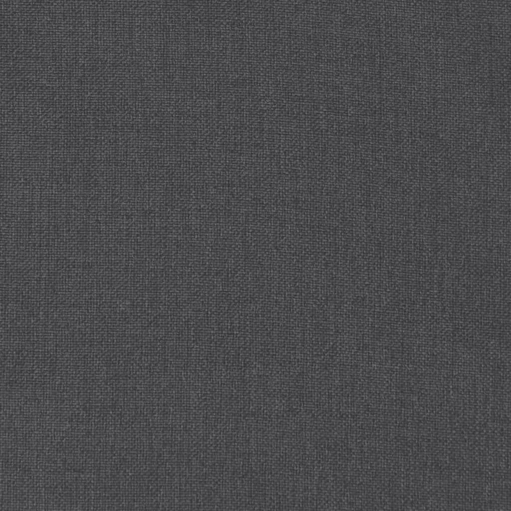 vidaXL Garden Bench Cushions 2 pcs Melange Anthracite 200x50x7 cm Fabric