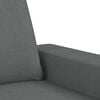 vidaXL 3 Piece Sofa Set Dark Grey Fabric