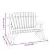 vidaXL 4 Piece Garden Lounge Set Solid Wood Spruce