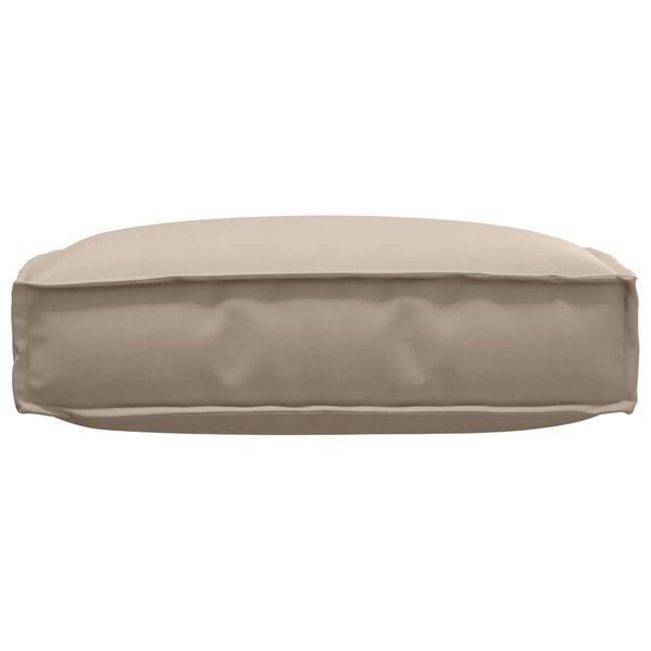 vidaXL Cushion Taupe 60 x 60 x 12 cm Oxford Fabric
