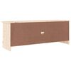 vidaXL TV Cabinet ALTA 112x35x41 cm Solid Wood Pine