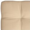 vidaXL Pallet Sofa Cushions 7 pcs Beige