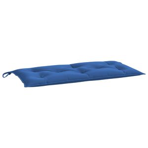 vidaXL Garden Bench Cushion Blue 100x50x7cm Oxford Fabric