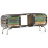 vidaXL TV Cabinet Multicolour 110x30x42 cm Solid Wood Reclaimed