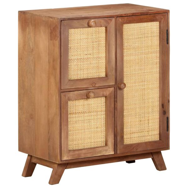 vidaXL Sideboard 60x35x75 cm Solid Mango Wood
