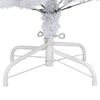 vidaXL Artificial Hinged Christmas Tree with Stand White 120 cm