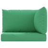 vidaXL Pallet Cushions 3 pcs Green Oxford Fabric