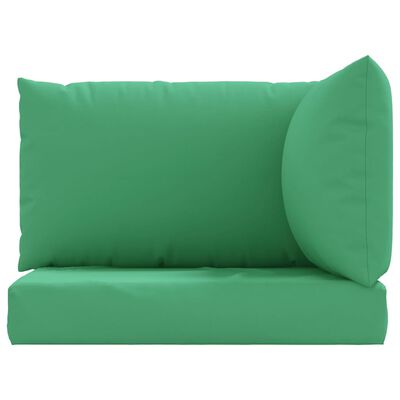 vidaXL Pallet Cushions 3 pcs Green Oxford Fabric