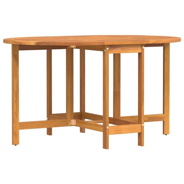vidaXL Garden Table Folding Brown 110 x 60 x 72 cm Solid Acacia wood