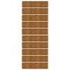 vidaXL Lawn Edgings 10 pcs 25x103 cm Flexible Corten steel