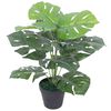 vidaXL Artificial Monstera Plant with Pot 45 cm Green