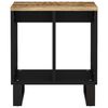 vidaXL Side Table 40x31x46 cm Solid Wood Mango&Engineered Wood
