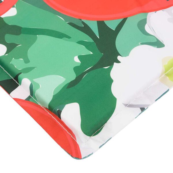 vidaXL Sun Lounger Cushion Multicolour Oxford Fabric
