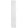 vidaXL Bathroom Cabinet White 32x34x188.5 cm Engineered Wood