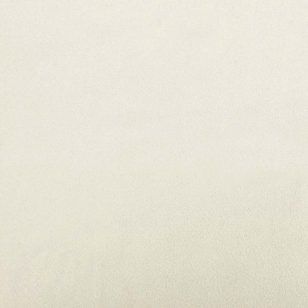vidaXL Relaxing Chair Cream White Velvet