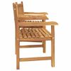 vidaXL Chair Brown 152 x 63 x 89 cm Solid Teak Wood
