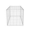 vidaXL Gabion Basket Galvanised Steel 100x50x50 cm