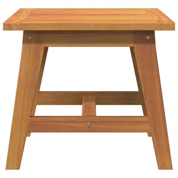 vidaXL Side Table 45x45x40 cm Solid Wood Acacia