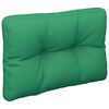 vidaXL Pallet Cushions 2 pcs Green Fabric