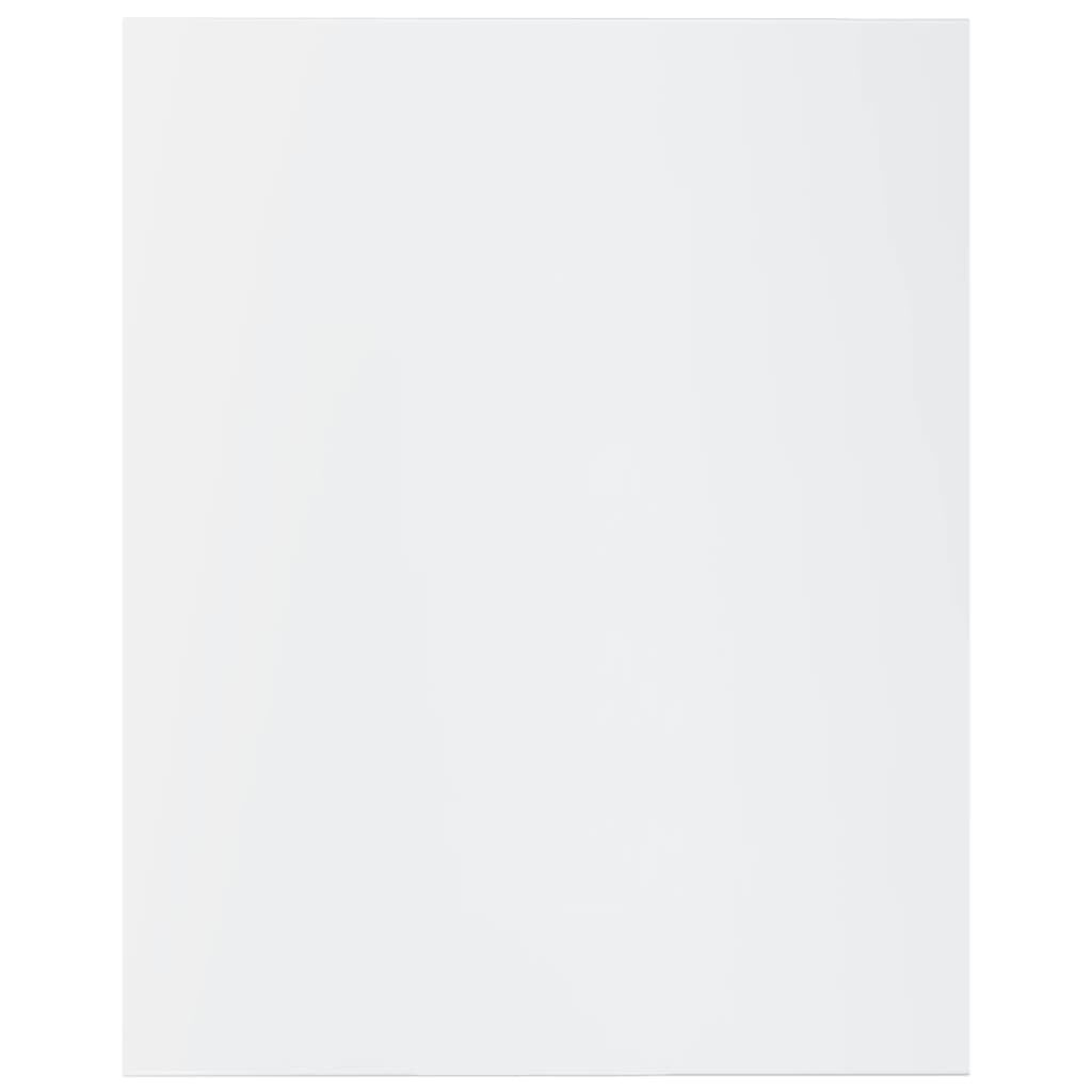 vidaXL Bookshelf Boards 4 pcs High Gloss White 40x50x1.5 cm Engineered Wood