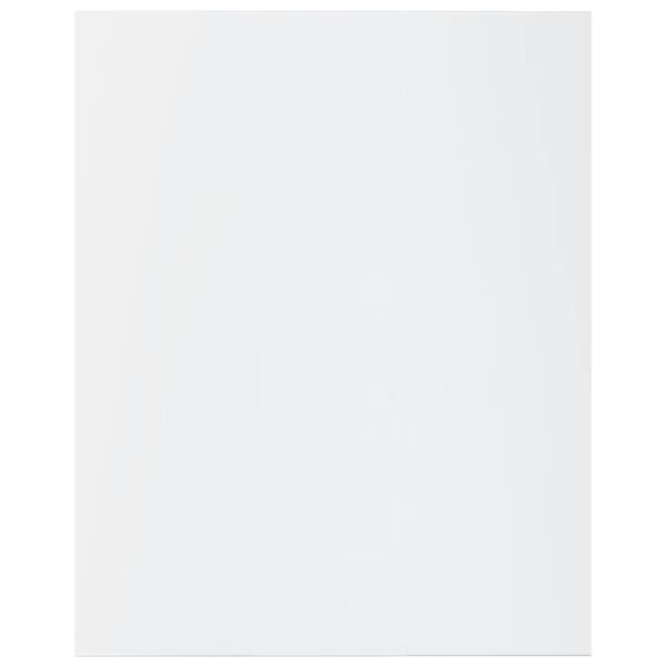 vidaXL Bookshelf Boards 4 pcs High Gloss White 40x50x1.5 cm Engineered Wood