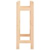 vidaXL Wine Rack for 20 Bottles Pinewood