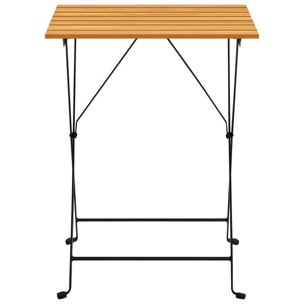 vidaXL Bistro Table 55x54x71 cm Solid Acacia Wood